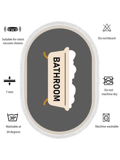 MADE IN TURKEY Pearl Digital Non Slip Printed Turkish Vloerkleed AL4016 Zachte Touch, Washable Tapijt Felt Backing Moderne ative Vloer Mat, Living Room, Bedroom, Bathroom, Hallway Or Entryway Available In Many Sizes Quick Drying, Highly Absorbent, Soft, Com Tafel Both Indoor Outdoor view 5