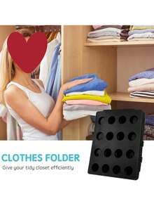 1 件衬衫折叠板，T 恤折叠板，T 恤文件夹，衣服折叠板，塑料洗衣文件夹，方便快捷，适合成人和儿童折叠衣服，春季，简单，夏季衬衫 - 彩色 - 查看 7