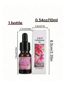 6pcs/4pcs/1pc Water-Soluble Essential Oils, 10ml Fragrance Oils, Vanilla, Lavender, Rose, Air Freshener, Suitable For Aroma Diffuser, Humidifier, Car Fragrance, Aroma Pad, Aroma Stone, Christmas Gift - Multicolor - View 5