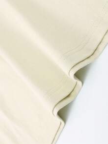 VHUTHK (220 Cotton T-Shirt) Men's Summer Round Neck Short Sleeve Casual Cotton Printed With Letter Print  I JUST GET FLY AND TRUST GOD - 米色2 - 查看 5