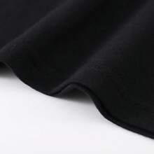 [100% Cotton] Gildan Pastel Yaoi Tee With Soft Girl Aesthetic Kawaii Charm And Drama - Heavy Cotton Graphic Crew Neck Short Sleeve T-Shirt For All Seasons Streetwear - Casual - 黑色 - 查看 4