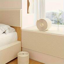 1pc Set Cycleader Soft Edge Wall Paper, 3D Texture, Removable, Waterproof, Easy To Clean, For Corner, Desk, Wall Protection