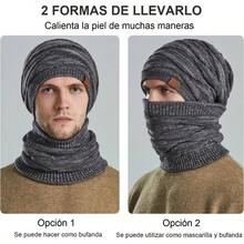Men Scarves Set - Gray - View 4
