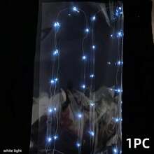 1set/3set LED Lights Flower Bouquet Wrapping Paper, Shiny Floral Bouquet Packing Film, DIY Flower Bouquet Craft Supplies, Wedding & Birthday Gift, 23.6X23.6 Inch (1pc ) - Multicolor - View 13