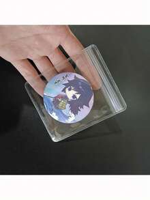 100/10pcs PVC Transparent Jewelry Anti-Oxidation Zipper Bags, Plastic Bags For Packaging Jewelry, Rings, Earrings And Other Transparent Polyethylene Bags - Clear - View 4