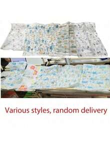 1pc INS Style Multifunctional Refrigerator Dust Cover With Pocket - 60x180cm/55x130cm, Suitable For Single/Double Door Refrigerator, Oil/Water Resistant PET Fabric, Kitchen/Home Decor Storage, Spring To Summer, Floral - Multicolor - View 9