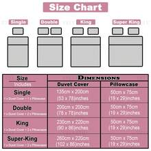 VELVETIO Goldie Printed Duvet Set Reversible Bedding Soft And Smooth Quilt Cover With Matching Pillowcase - Multicolor - View 9