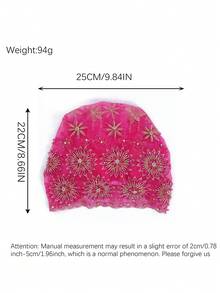 1 pieza Pañuelo de cabeza de mujer de unicolor de alta calidad, nuevo pañuelo de moda musulmana con borlas de cuentas hechas a mano