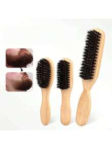 1 pièce Peigne à frange pour femmes, brosse à barbe pour hommes, brosse à cheveux, peigne à cheveux, peigne à frange, brosse de contour, brosse volumisante. Peigne anti-statique pour cheveux, outils de coiffure pour le cuir chevelu