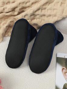 Grube, pluszowe, ciepłe kapcie domowe, ciche kapcie podłogowe dla mężczyzn i kobiet, zimowe