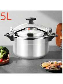 压力锅大容量无涂层双耳高压锅炖锅家用炖锅高压锅商用加厚大容量特大燃气电磁炉通用防爆家用高压锅