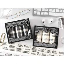 1 片 Brilliant Life 系列盒装胶带，采用 PET 材料制成，主题文字胶带适用于剪贴簿和 DIY 创意项目。 - 彩色 - 查看 1