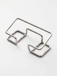 1pc Hollow Business Card Holder Creative Product Storage Box, Office Display, Ideal Gift, Multiple Colors To Choose From, Essential For Business Office, High-End Line Design Business Card Display Stand, Multiple Fashionable Colors To Choose From, Simple Desktop Vertical Business Card Holder