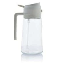 1 件自动开/关烹饪调味瓶、二合一喷油瓶、完美油量控制、防尘调味油瓶、酱油瓶、防漏大调味罐、耐高温玻璃油瓶、野餐露营烧烤用品、厨房用具 - 彩色 - 查看 9