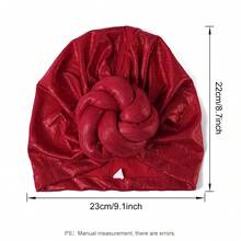 1pc  Plain    Casual    Polyester    None    Turban  Daily  Wedding  Night Out - 土金色 - 查看 2