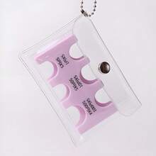 1 Japanese Coin Clip & Change PVC Transparent Storage Bag, Portable Small Wallet Anti-Loss Clip, Specialized Storage Bag For Japanese Yen Classification During Travel (5 Colors Available, Super Convenient). It Symbolizes The Neat Classification Of Change During Travel, The Portable Anti-Loss Feature For Daily Carrying, And The Accurate Adaptation For Japanese Yen Storage.