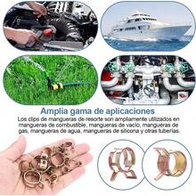 Abrazaderas de Manguera 115 Piezas con Alicate de abrazadera de Manguera de Resorte Kit de Surtido de Sujetadores de Tubería - 1 - Ver 4