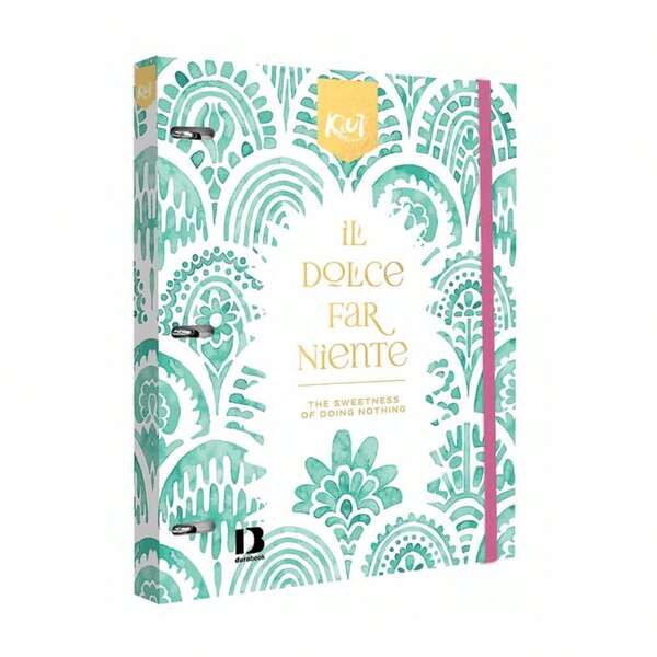 CARPETA KIUT TAMAÑO CARTA DURABOOK 3 ARGOLLAS + 100 HOJAS