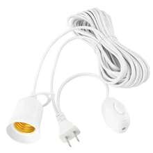 Extensión Con Socket Para Foco 2.5 Metros(no contenido focos) - Blanco - Ver 5