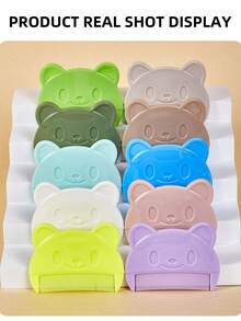 3pcs Baby Comb Set, Newborn Soft Hair Brush, Baby Bath Brush, Baby Care Grooming Tools - Multicolor - View 5