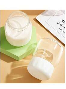 2个迷你便携式玻璃奶瓶，【迷你便携式】外卖玻璃咖啡杯水瓶带盖，牛奶杯，耐热茶杯，家用厨房日用密封旅行杯，可用洗碗机清洗，适用于牛奶、咖啡、花茶等。 - 彩色 - 查看 4