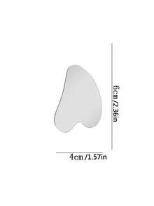 Tấm Gua Sha kim loại hình trái tim bằng thép không gỉ, dụng cụ Gua Sha gương 304, tấm Gua Sha massage lưng tại nhà - Nhiều màu - Xem 14
