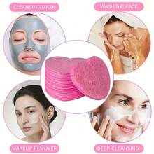 Esponja Facial de Celulose Comprimida, Conjunto de Esponja Facial Comprimida, Esponja Facial de Compressão, Esponja Facial de Celulose, Esponja de Terapia de Água Profissional para Maquiagem, Exfolia Efetivamente, Macia e Durável, Suave na Pele, Sem Odor e Confiável, Boa Absorção de Água, Pode Ser Reutilizada, Adequada para Mulheres, Meninas, Casa e Viagem, Facial, Máscara Esfoliante, Remoção de Maquiagem para Viagem e Casa, Limpeza de Poros, Massagem Facial. Para Presente de Natal