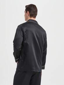 بدلة بيجامة كاجوال جديدة للرجال، ملابس خريف وشتاء