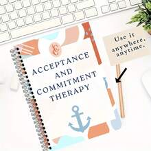 Embrace And Empower: Adult Acceptance And Commitment Relaxation Workbook - 50 Pages Mental Health Journal With Cognitive Defusion, Values Action, And Coping Planning | Relaxation, Resilience, And Emotion Regulation Exercise Templates | Self-Help Tool Designed For Professionals, Coaches With Structured Guidance - Embrace and Empowerment Plan - View 8