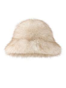 1pc Versatile Fashionable Outdoor Warm Bucket Hat, Suitable For Daily Use - Multicolor - View 3