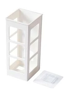 1pc Wall Mounted Hair Accessory Storage Rack, Used For Curlers, Combs, And Straighteners, Non Drilled Bathroom Storage, Hair Accessory Storage Box. Curling Wand Storage Box, Home Wall Straight Hair Straightener Storage Rack Without Punching Holes. Hairdressing Tool Organizer Box. Bathroom Storage Rack, Home&Daily Necessities, Bathroom Storage&Storage. Convenient And Practical