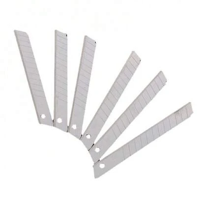 [Free Shipping]10 Pieces Per Box, 10-Piece Replacement Cutting Blade Set, Multi-Functional Utility Knife Spare Blade Set (Rust-Proof And Durable, Suitable For Leather/Paper/Home Repair And Multiple Scenarios) Tool Knife