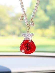 1件粘土钱袋汽车吊坠 - 均碼 - 查看 6