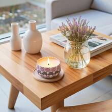 Bougies parfumées en tasse, parfum botanique pour le soulagement du stress et la relaxation, apaisant, parfait pour l'anniversaire, Noël, Thanksgiving (Rose)