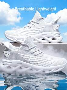 2025 Spring/Summer New Ultra-Light & Breathable Couple Sneakers, Outdoor Casual Running Shoes, Hiking Shoes With MD+ Boucle Composite Sole, Non-Slip , Soft & Comfortable, Random Asymmetrical Pattern, Great For Casual Jeans Sports Style