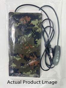 3-Level Carbon Fiber USB Heating Pad For Small Pets, Adjustable Temperature Control, Suitable For Reptiles, Outdoor Hiking Waist Warmer