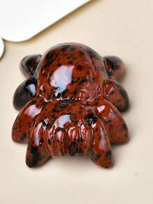 Exquisite Natural Crystal Carving Spider Unique Design, Healing Crystal, Stones Containing Energy, Energy Healing Meditation Stone, Perfect For Home Decor & Gift Giving, For Pocket Decoration, For Holiday Gift, From The Brand CUPIDCRYSTAL - Spider - View 12