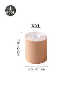 Băng quấn ngực mùa hè (2.5-10cm, 5 độ rộng khác nhau) Dành cho phụ nữ có vòng ngực nhỏ, giúp ngực lớn trông nhỏ hơn, ngăn ngừa chảy xệ, giúp gom ngực nhỏ mùa hè, băng quấn ngực, chất liệu co giãn. - Màu Khaki - Xem 12