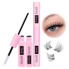 168pcs D-Curl Natural Looking Eyelash Extension Kit, Delicate & Lightweight, 9-12mm Single Lashes, Includes Lash Glue And Tweezer, DIY At Home, Suitable For Beginners, Travel, Daily Wear, Weddings, Dates, Parties, Holidays, Also Great As Christmas/Halloween/Gift Eyelash Set - Black - View 13