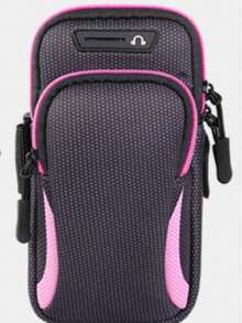 Running Phone Arm Bag: An Essential Accessory For Sports And Fitness. Crafted From Waterproof Material, It Keeps Your Device From Sweat And Rain. The Multi-Functional Design Offers Ample Space To Store Small Items Like Your Phone And Keys. Its Ergonomic Shape Fits Snugly Against The Arm Without Slipping