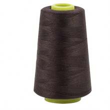 40 种颜色可选，3000 码/卷涤纶缝纫线，锥形设计（红色/橙色/黄色/绿色/青色/蓝色/紫色/黑色/白色），缝纫配件 - 彩色 - 查看 12