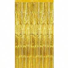 Bộ 3 dải ruy băng tua rua vàng 100*200cm, rèm trang trí tiệc, thiết kế họa tiết kim loại sáng bóng, thích hợp làm đạo cụ chụp ảnh studio, tiệc sinh nhật, tiệc cưới, đám cưới, trang trí ngày lễ, Giáng sinh, phông nền, trang trí tiệc, tạo kiểu sự kiện, đạo cụ chụp ảnh, ruy băng trang trí, tua rua bền, vải nhẹ, trang trí sự kiện, rèm phông nền, tiệc cưới, Ngày của Mẹ, trang trí phông nền tốt nghiệp. - Vàng - Xem 8
