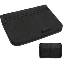 ZYHSLZ Organizador para Auto, Porta Documentos para Automóvil, 6 Bolsillos, Tela Oxford 600D, Porta Pasaporte para Carro, Multifuncional, Compatible con la Mayoría de Vehículos (Negro) - Negro - Ver 7