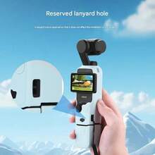 chaohongjia Vỏ bảo vệ Pocket 3, Vỏ bảo vệ bằng silicon mềm tương thích với Osmo Pocket 3 Creator Combo, Vỏ bảo vệ màn hình Osmo nhẹ, Phụ kiện bao da cầm tay - Nhiều màu - Xem 8
