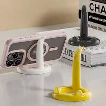 1 Stück Cartoon Handyhalterung, multifunktionaler verstellbarer Winkel Schreibtisch Handyhalter, tragbarer nachlässiger Ständer zum Videoansehen