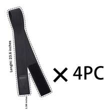 4Pcs Elastic Lace Melting Headband For Wigs – Adjustable Edge Band For Lace Frontal & Closure, Wig Melt Band For Baby Hair Styling, Salon Wig Accessories For Women