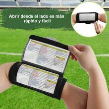 FÁCIL&VIVIR Muñequera Pro Athletics Playbook, Muñequeras de Fútbol Americano, Manual deácticas para Entrenamientos y Partidos de Rugby y Béisbol - 1 - Ver 8