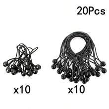 5/10/20 Dây đàn hồi chịu lực có thể điều chỉnh kèm bi nhựa - Phụ kiện cắm trại màu đen cho mọi mùa, dùng để cố định lều, cất giữ và vận chuyển - Đồ dùng dã ngoại có thể gấp gọn và bền, Dụng cụ sắp xếp cắm trại | Điều chỉnh chắc chắn, Dây có thể điều chỉnh | Phụ kiện cắm trại thiết yếu - Nhiều màu - Xem 15