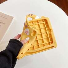 Ốp lưng hình mèo 3D dễ thương, sống động, tương thích với iPad & Galaxy Tab 10th/A16 11th/56789th/Mini/Air/Pro/A7/A8/A9/LITE, hình nhân vật hoạt hình mèo xinh xắn, ốp lưng silicon mềm có chân đế xoay kèm dây đeo, phù hợp cho cả nam và nữ. - Nhiều màu - Xem 7