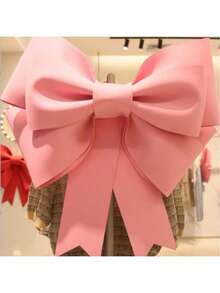 1 قطعة فرنسية كبيرة الحجم، طقم فرنسي وردي/أحمر ديكوري ضخم مصنوع من مادة EVA، للاستخدام في عيد الميلاد والأعراس وحفلات الاحتفال وديكور المتاجر وأقواس الزفاف وعيد الحب وعيد الميلاد وديكور الغرف والأبواب والجدران المنزلية وديكور الحفلات المناسبة